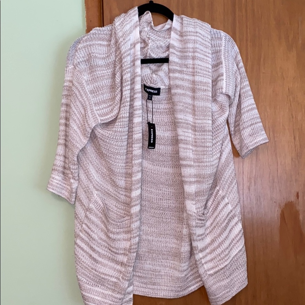 Knit Cardigan Beige size L